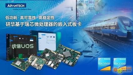 研华多款基于瑞芯微处理器板卡与统信软件完成产品互认证，共筑国产化软硬件生态